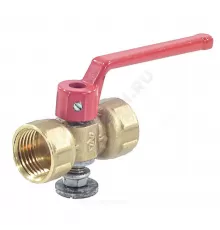 Кран для манометра 3-ходовой латунь 11б18бк(у)2 Ду 15 Ру16 ВР G1/2" с рукояткой без фланца Пензапромарматура 021011112