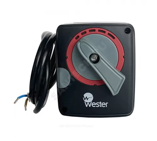 Электропривод поворотный 3-х точечный ARS6 90° 120с 6Нм 230В Wester 0-04-3010