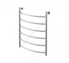 Полотенцесушитель водяной нерж сталь Лесенка Ду 25 (1") НР 500х800мм 6П нижнее подключение б/к Уют Элит-Металл ВБК-15-09