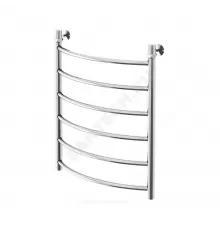 Полотенцесушитель водяной нерж сталь Лесенка Ду 25 (1") НР 500х700мм 6П нижнее подключение б/к Уют Элит-Металл ВБК-15-08
