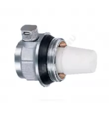 Кран Маевского автоматический латунь 5017 Ду 25 Ру10 G1" НР угловой левый для радиатора Aquasfera 5017-01