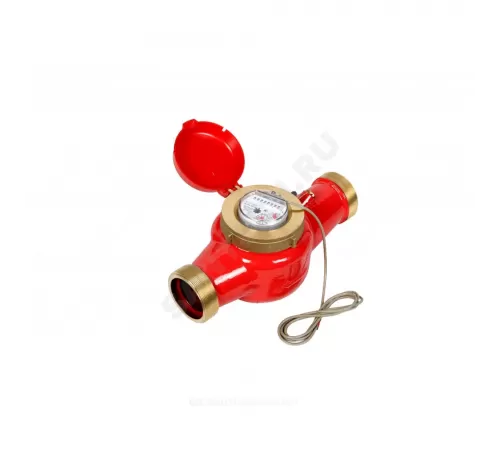 Счётчик г/в и х/в крыльчатый многоструйный Ду 25 Ру16 Qn=3,5 м3/ч 120С L=260мм резьба импульсный В/К класс В IP67 ВСКМ 90 ДГ2 Декаст 72-25-03