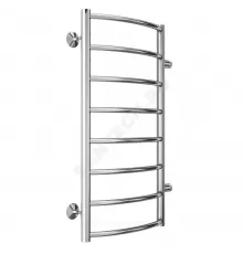 Полотенцесушитель водяной нерж сталь Лесенка (1") НР 400х800мм 8П боковое подключение Классик Терминус 4670078530233