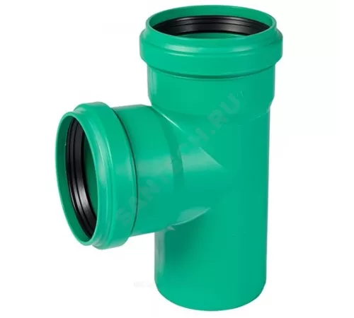 Тройник PP-MD зелёный KG2000 KG2000EA Дн 160х110х87гр б/нап в/к Ostendorf 774350