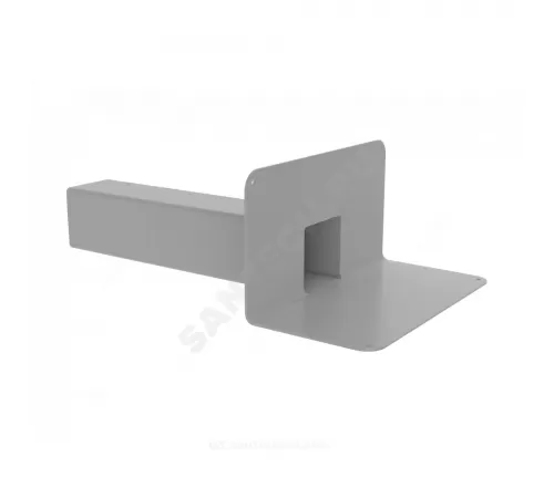 Воронка парапетная VC-PVC ПВХ Дн 100х100 без листвоуловителя и отвода Fachmann 01.021