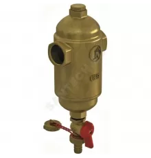 Дешламатор механический T-образный латунь Ду 20 Ру10 3/4" ВР R146D Giacomini R146DY014