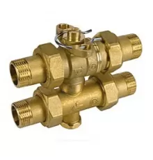 Клапан зональный латунь R278 3-ходовой Ду 20 НР G3/4" Giacomini R278Y004