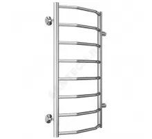 Полотенцесушитель водяной нерж сталь Лесенка (1") НР 400х800мм 8П боковое подключение Виктория Терминус 4670078530097