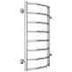 Полотенцесушитель водяной нерж сталь Лесенка (1") НР 400х800мм 8П боковое подключение Виктория Терминус 4670078530097