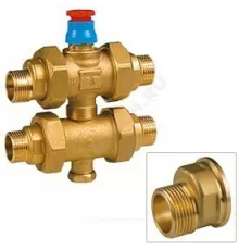 Клапан зональный латунь R292E Ду 20 НР G3/4" Giacomini R292EY004