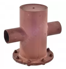 Грязевик вертикальный сталь Ду 40 Ру10 п/привар КАЗ