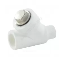 Фильтр PP-R сетчатый белый Дн 25х45гр внутр/наруж пайка RTP (РосТурПласт) 10845