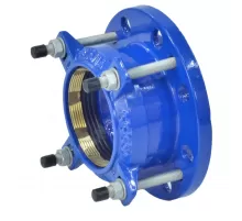 Муфта чугун соединительная для ПЭ труб Ду 200 (Дн 200-200) Ру10/16 ПФРК-Е Benarmo 8