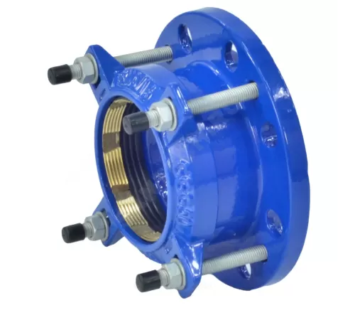 Муфта чугун соединительная для ПЭ труб Ду 200 (Дн 200-200) Ру10/16 ПФРК-Е Benarmo 8