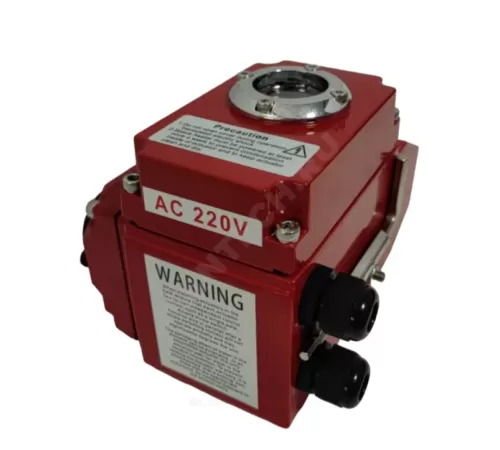 Электропривод четвертьоборотный Q-250 F07/F10 17х17 380В красный Benarmo