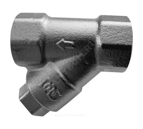 Фильтр сетчатый Y-образный латунь никель Ду 15 Ру40 Тмакс=130 oC 1/2" ВР РОС