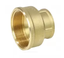 Муфта латунь переходная Ду 50х40 (2"х1 1/2") ВР/ВР LD LD.65.516.50х40