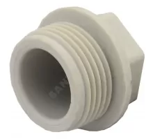 Заглушка (пробка) PP-R серая Дн 25х3/4" НР VALFEX 10163025Г