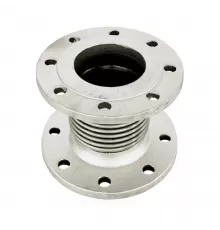 Компенсатор сильфонный осевой б/кожуха сталь нерж DI6240 Ду 100 Ру16 фл (фл сталь) L=120мм Tecofi DI6240-MVT300100