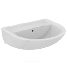 Умывальник подвесной EUROVIT 55 без отверстия под смеситель белый Ideal Standard W332701