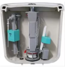 Арматура для бачка сливная/наливная 3/8" нижнее подключение кнопка хром 2/реж Ideal Standard WF639265D