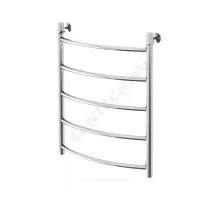 Полотенцесушитель водяной нерж сталь Лесенка Ду 25 (1") НР 500х600мм 5П нижнее подключение б/к Уют Элит-Металл ВБК-15-07