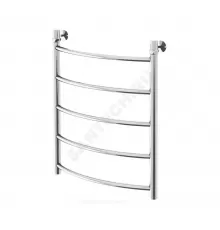 Полотенцесушитель водяной нерж сталь Лесенка Ду 25 (1") НР 400х600мм 5П нижнее подключение б/к Уют Элит-Металл ВБК-15-03