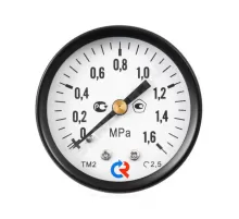 Манометр ТМ-310Т.00 осевой Дк63мм 0-0,4 МПа кл.2,5 G1/4" Росма 00000009575