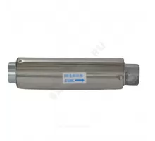 Компенсатор сильфонный осевой однослойный с кожухом с внутренним экраном сталь нерж Ду 150 Ру16 под приварку патрубки сталь L=330мм КСО-Д СМК 150-16-60 сжатие/растяжение 40 мм/20 мм