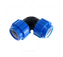 Отвод компрессионный ПЭ Дн 40х90гр ТПК-АКВА 50040040