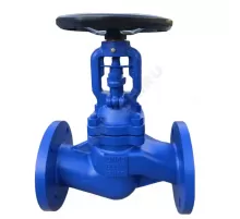 Клапан запорный чугун Ду 80 Ру16 Тмакс=300 оС фл сильфонный Benarmo 1