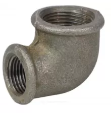 Угольник переходной чугун Ду 20х15 (3/4"х1/2") ВР/ВР Fittex