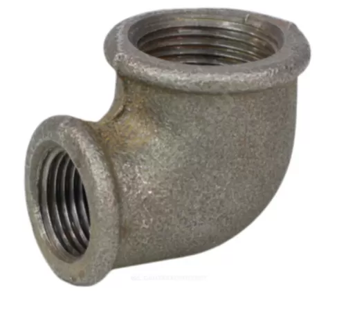 Угольник переходной чугун Ду 20х15 (3/4"х1/2") ВР/ВР Fittex