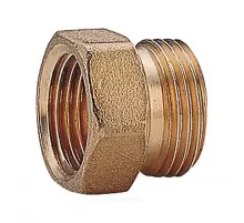 Переход латунь Ду 20х16 (3/4") ВР/НР R180FR Giacomini R180RY060