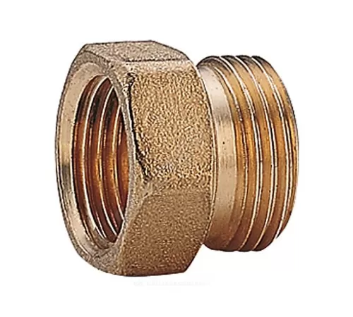 Переход латунь Ду 20х16 (3/4") ВР/НР R180FR Giacomini R180RY060