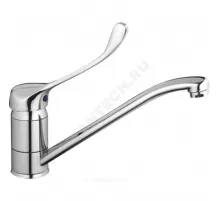 Смеситель для кухонной мойки хирургический локтевой одноручный Haiba HB4254