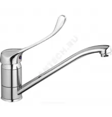 Смеситель для кухонной мойки хирургический локтевой одноручный Haiba HB4254