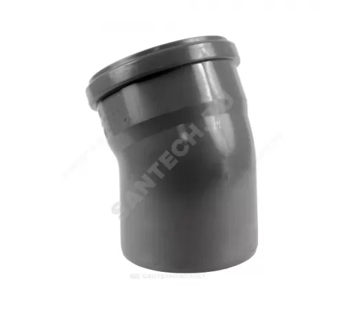 Отвод НПВХ серый Дн 50х87гр б/нап в/к Хемкор 2391028