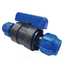 Кран шаровой компрессионный Дн 25х25 Ру16 VALFEX 121001232525