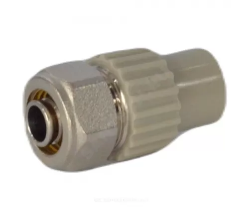 Ниппель PP-R комбинированный серый Дн 20х16 наруж пайка/обжим для PE-X/PE-RT труб VALFEX 10142016Г