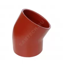 Отвод чугун SML Ду 50х30гр б/растр SGACX