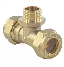 Тройник латунь 15Aх1/2"х15 обжим/НР STAHLMANN STML1501/215BEF