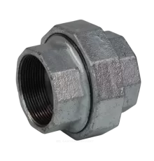 Соединитель прямой американка чугун оц Ду 15 (1/2") ВР/ВР Fittex PLUS