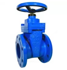 Задвижка чугун 30ч39р SLG13 МЗВ обрезиненный клин EPDM Ду 100 Ру10/16 Тмакс=115C фл ЛМЗ