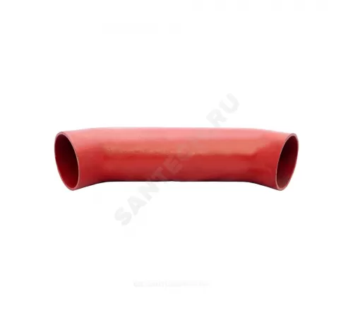 Отвод чугун SML Ду 150х88гр с успокоительным участком б/растр SGACX