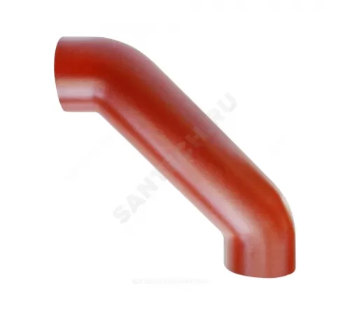 Отвод чугун SML Ду 150х88гр с успокоительным участком б/растр SGACX