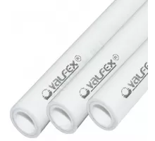 Труба PP-R белая арм алюминием Дн 32х5,4 Ру25 SDR6 Т<90С L=2м VALFEX 101040322 .