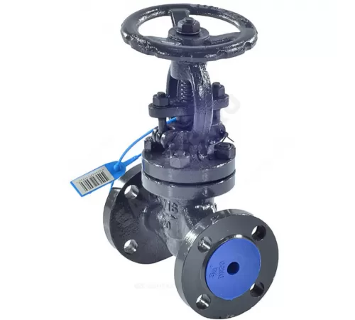 Клапан запорный сталь 15с65нж Ду 125 Ру16 Тмакс=425 оС фл HJCN