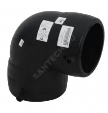 Отвод электросварной ПЭ100 Дн 110х90гр Ру16 SDR11 Type A TEGA 1819167