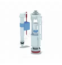 Арматура для бачка сливная/наливная 3/8" нижнее подключение кнопка хром 1/реж АНИ Пласт WC8530C